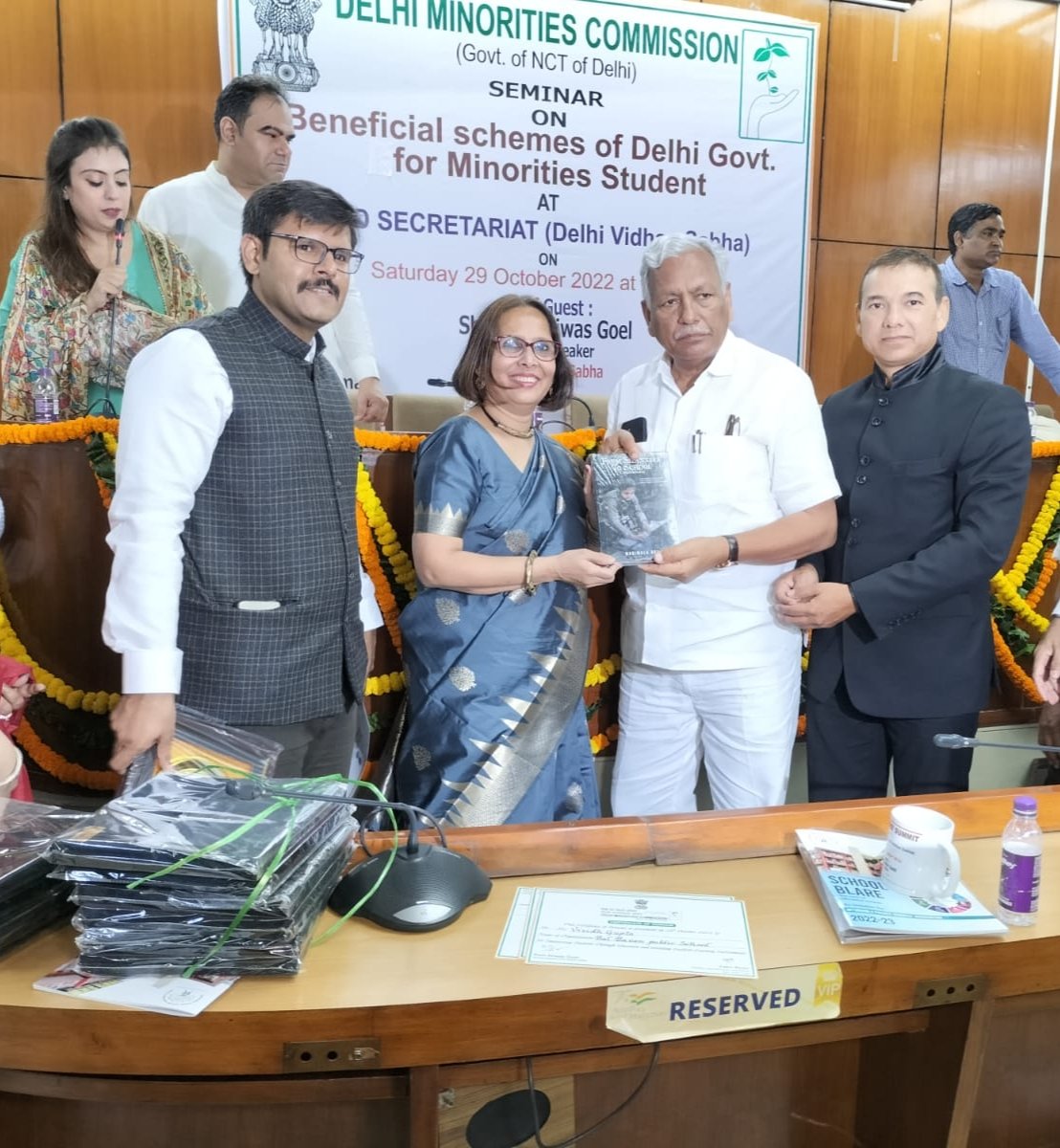 FSTS presented to Delhi LG Shri RN Goel